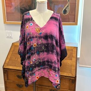 Sun Child Silk Caftan Shirt